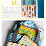 Pocket Tote Free Sewing Pattern