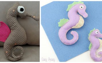 Seahorse Free Sewing Pattern