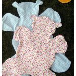 Teddy Bear Shaped Blanket Free Sewing Pattern