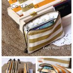 Zipper Card Pouch Free Sewing Pattern