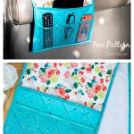 Couch Caddy Remote Control Organizer Free Sewing Pattern