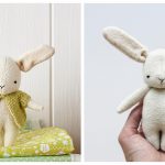 Cute Easter Bunny Free Sewing Pattern