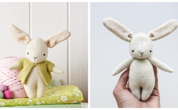 Cute Easter Bunny Free Sewing Pattern