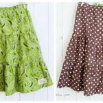 Girls Tiered Skirts Free Sewing Pattern