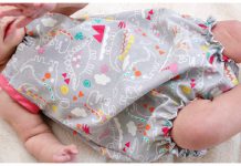 Baby Bubble Romper Free Sewing Pattern