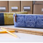 Canvas Pencil Pouch Free Sewing Pattern