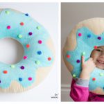 Donut Pillow Free Sewing Pattern