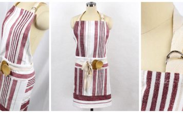 Tea Towel Apron Free Sewing Pattern