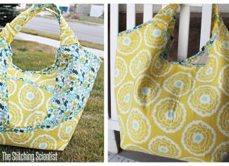 Beach Bag Free Sewing Pattern