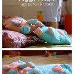 Piggy Pillow Free Sewing Pattern