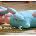 Piggy Pillow Free Sewing Pattern