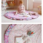 Round Velvet Playmat Free Sewing Pattern