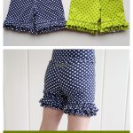 Ruffle Shorts Free Sewing Pattern