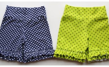 Ruffle Shorts Free Sewing Pattern
