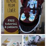 Easy to Remove Pram Liner Free Sewing Pattern
