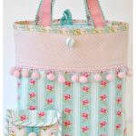 Pom Pom Tote Bag Free Sewing Pattern