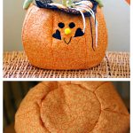 Pumpkin Trick or Treat Bag Free Sewing Pattern