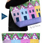 Row House Tote Free Sewing Pattern