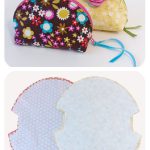 Dumplings Zip Pouch Free Sewing pattern
