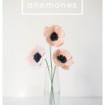 Felt Anemone Flower Free Sewing Pattern
