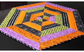 Spiderweb Table Topper Free Sewing Pattern