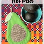 Avocado Hot Pad Free Sewing Pattern