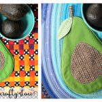 Avocado Hot Pad Free Sewing Pattern