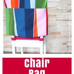 Chair Bag Free Sewing Pattern