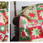Christmas Stars Quilt Free Sewing Pattern