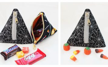 Halloween Treat Bags Free Sewing Pattern