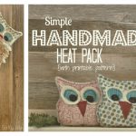 Owl Heat Pack Free Sewing Pattern