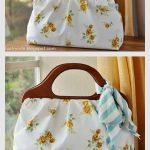 Wood Handle Handbag Free Sewing Tutorial