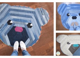 Bear Rug Sewing Pattern