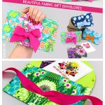 Fabric Gift Envelopes Free Sewing Pattern