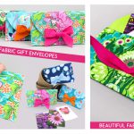 Fabric Gift Envelopes Free Sewing Pattern