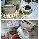 Fabric Jewelry Box Free Sewing Pattern