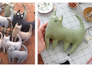 Happy Cats Free Sewing Pattern