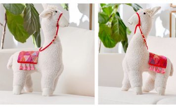 Lolo the Llama Free Sewing Pattern
