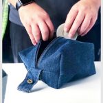 Recycled Denim Jeans Bag Free Sewing Pattern