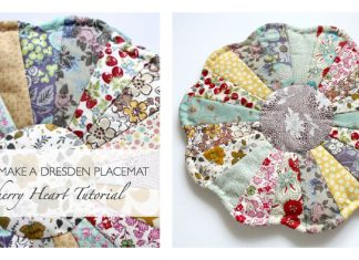 Dresden Placemat Free Sewing Pattern