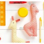Giraffe Rattle Toy Free Sewing Pattern