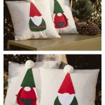 Gnome Applique Pillows Free Sewing Pattern