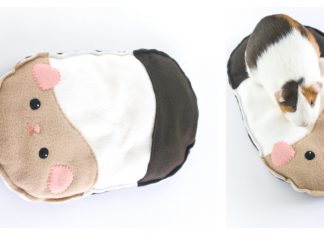 Guinea Pig Cushion Free Sewing Pattern