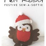 Mini Felt Robin Softie Free Sewing Pattern