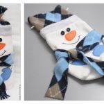 Snowman Bag Free Sewing Pattern