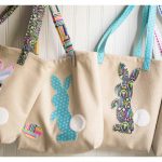 Bunny Applique and Tote Bag Free Sewing Pattern