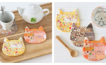 Cat Coaster Sewing Pattern
