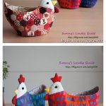 Chicken Basket Free Sewing Pattern