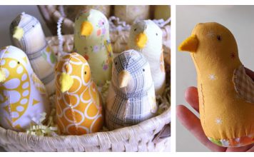 Cute Spring Chick Free Sewing Pattern and Video Tutorial