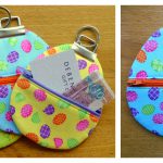 Easter Egg Zippy Pouch Free Sewing Pattern